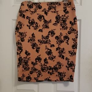 Black Rose Skirt